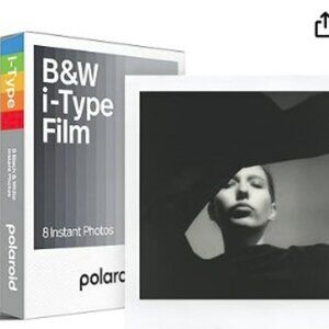 Polaroid B&W Film for I-Type (6001)